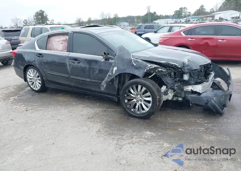 2015 Acura Rlx из США, поврежденный, VIN JH4KC1F58FC000679